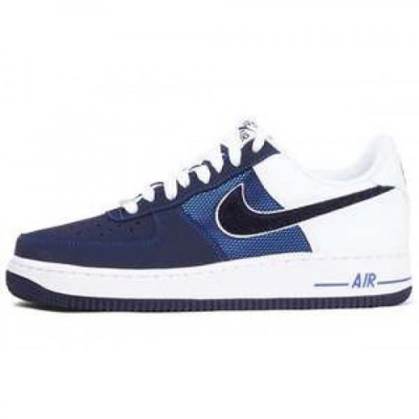 Nike Air Force 1 GAME ROYAL/BLACKENED BLUE-WHT ナ...