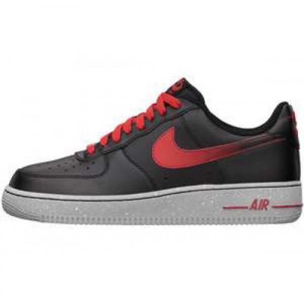 Nike Air Force 1'07 LE BLACK/CHALLENGE RED ナイ�...
