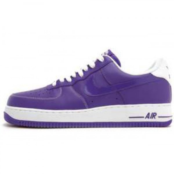 Nike Air Force 1 '07 LE COURT PURPLE/CRT PURPLE-WH...