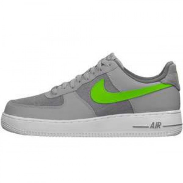 Nike Air Force 1 07 LE WOLF GREY/ACTION GREEN-WHIT...