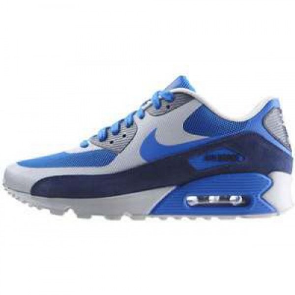 Nike Air Max 90 LE OBSIDIAN/UNIVERSITY BLUE-WHITE ...