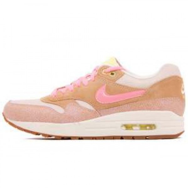Wmns Nike Air Max 1 PRM DSTD CLY/PLRZD PNK-VCHTT T...