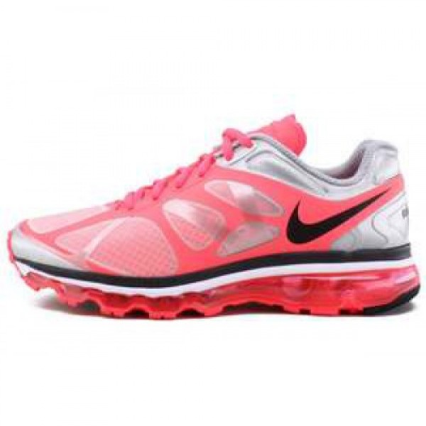Nike WMNS Air Max +2012 WHITE/ANTHRCT-HT PNCH-PR P...