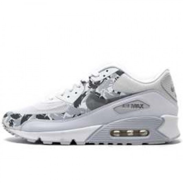 Nike Air Max 90 Premium WHITE/REFLECT SILVER-CHARC...