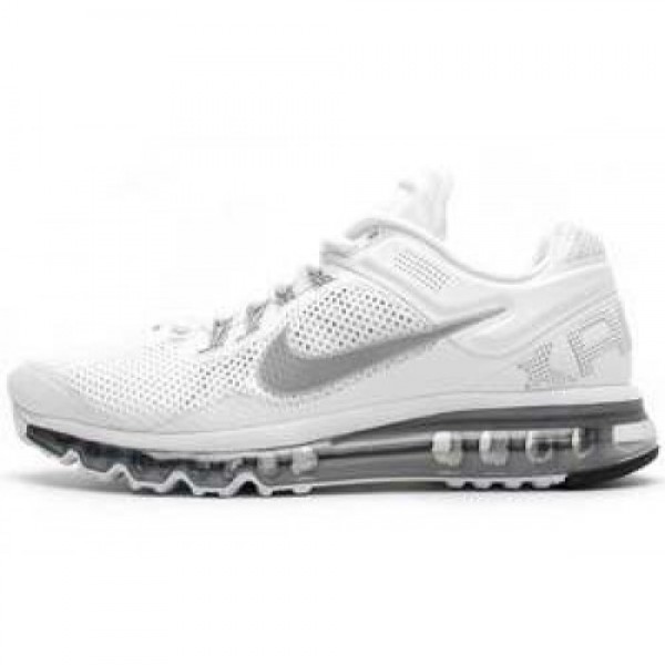 Nike Air Max+ 2013 WHITE/REFLECT SILVER-WOLF GREY ...