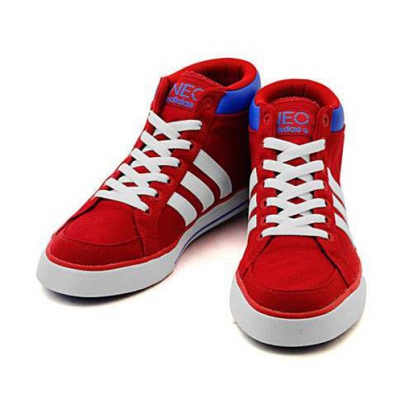 アディダスBBネオスクールMID adidas BBNEO SKOOL MID レッド/ホワイト/ブルー (Q26103)