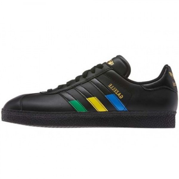 adidas Gazelle II BLACK/BLUE/YELLOW/GREEN ブラ�...