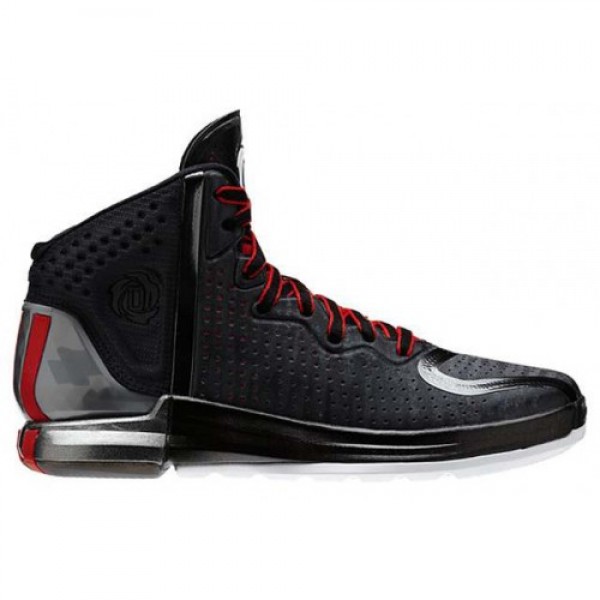 adidas D Rose 4 BLACK/STEEL/RED アディダス �...
