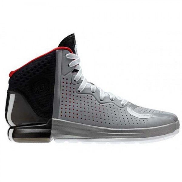adidas D Rose 4 GREY/BLACK/RED アディダス デ...