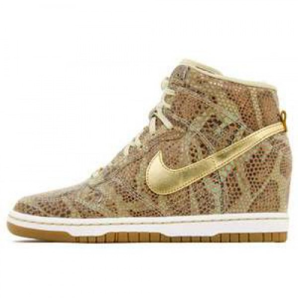 Nike Wmns Dunk Sky Hi YOTS QS "Golden Python&...