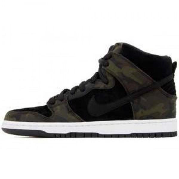 Nike Dunk High Pro SB Camo IGUANA/BLACK ナイキ ...