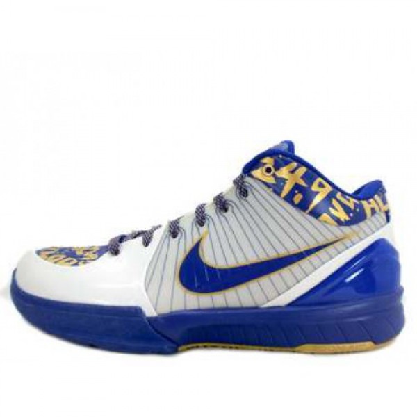 NIKE ZOOM KOBE 4 MVP NBA FINALS HOME ナイキ ズーム コービ4 ファイナル エディション ホームカラー 白紫黄  2015新品入荷驚きの破格値