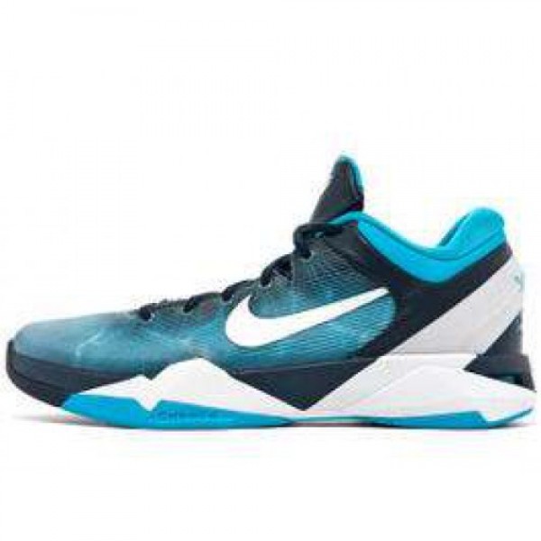 Nike Zoom Kobe VII Great White Shark OBSIDIAN/WHIT...