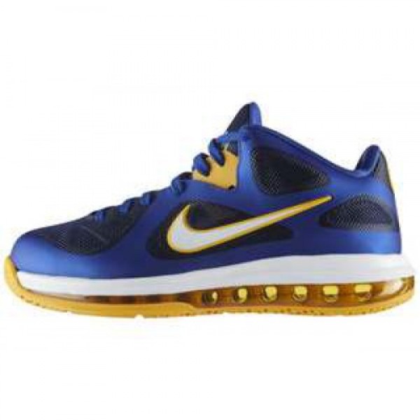 Nike LeBron 9 Low GAME ROYAL/UNVRSTY GLD-MID NVY ナイキ レブロン ９ ロウ ゲームロイアル/ユニバーシティゴールド ミッドネイヴィー 510811-402  毎日新品登場！2015人気新作