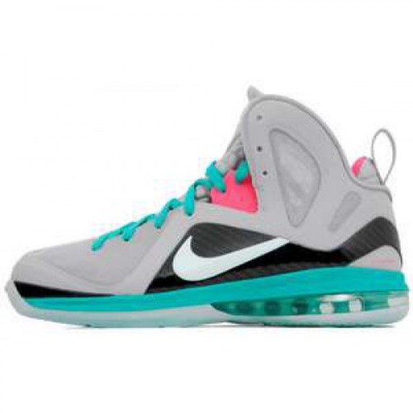 Nike LeBron 9 P.S. Elite South Beach WLF GRY/MNT C...