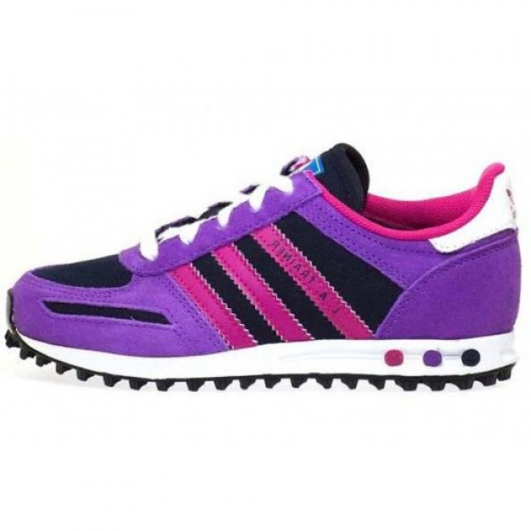 adidas アディダス LA Trainer K VIOLET/BLACK/PURPLE (G95259) 2015新品入荷毎日新品登場！