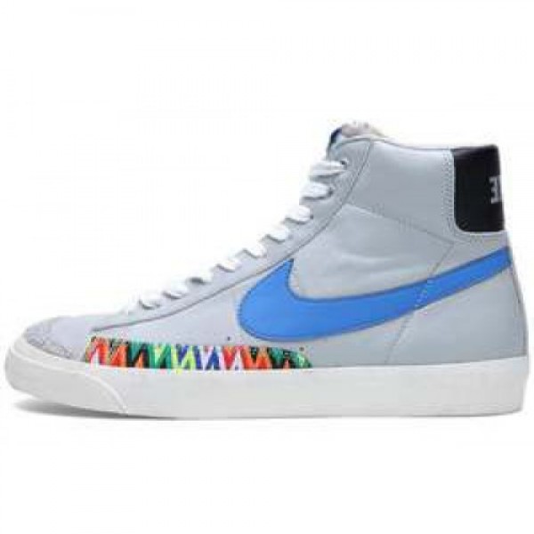Nike Blazer Mid'77 PRM VNTG STRATA GREY/PHOTO BLUE-SL-BLK ナイキ ブレザー ミッド '77 プレミアム ヴィンテージ ストレイタグレイ/フォトブルー セイル ブラック 537327-001