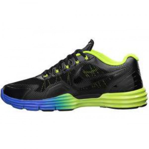 Nike Lunar TR1 BLACK/BLACK-VOLT-BLUE GLOW ナイ�...