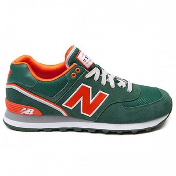 New Balance ML574 SJH "Stadium Jacket Pack" (ニューバランス ML574 SJH "スタジアムジャケット・パック") GREEN/ORANGE ml574sjh  品質保証新作登場