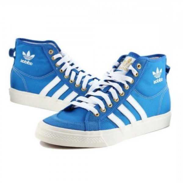 アディダス Nizza Hi Signal Blue アディダス ニッツァ ハイ シグナルブルー (G06437)
