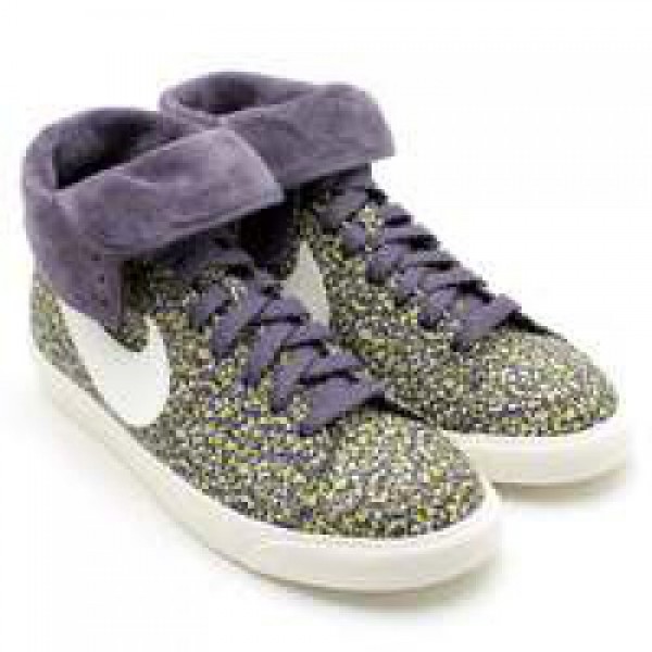Nike Wmns Blazer High Roll DARK PLUM/SAIL-SUNLIGHT...