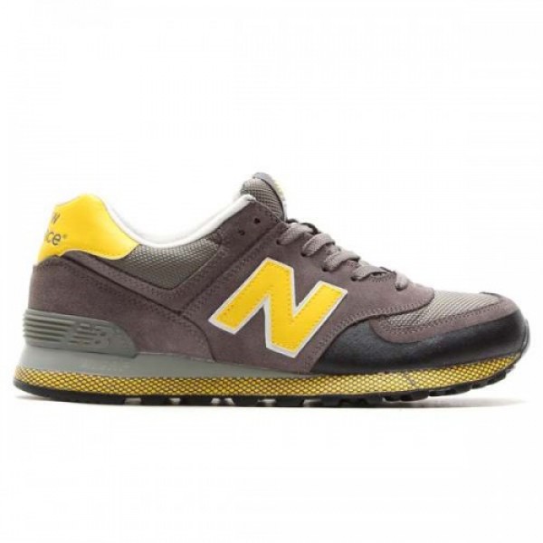 New Balance ML574 WK (ニューバランス ML574 WK) GRAY/YELLOW ml574wk  定番全品送料無料