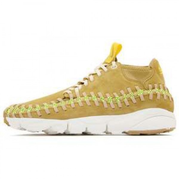 Nike Air Footscape Woven Chukka Knit FLT GOLD/BEAC...