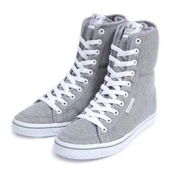 アディダス adidas originals ハニー ハイ カレジエイト ウィメンズ HEATHER/MEDIUM GREY HEATHER/ALUMINIUM (q23309)