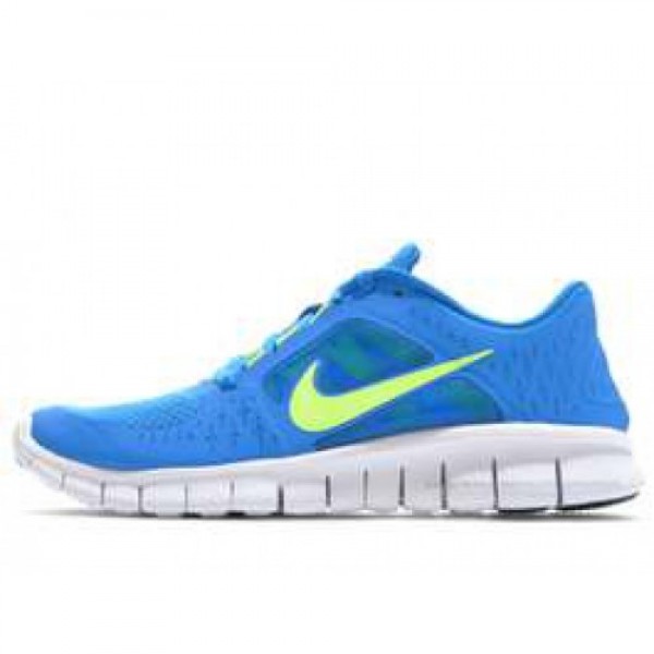 NIKE FREE RUN 3 GS ナイキ フリーラン 3 GS 水色黄 512165-400