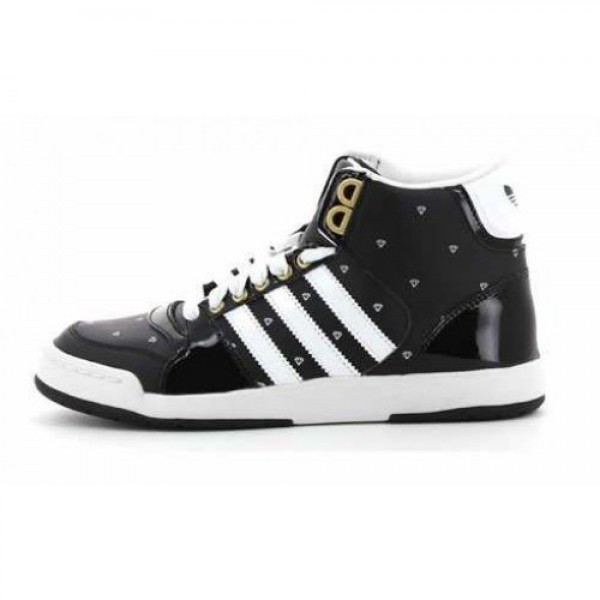 アディダス ウィメンズ ミディル コート ミッド 2.0 adidas Midiru Court 2.0 ブラック/ホワイト/ゴールド (G95532)