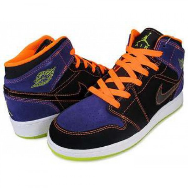 NIKE AIR JORDAN 1 PHAT GS blk/c.purple-v.cherry-t....