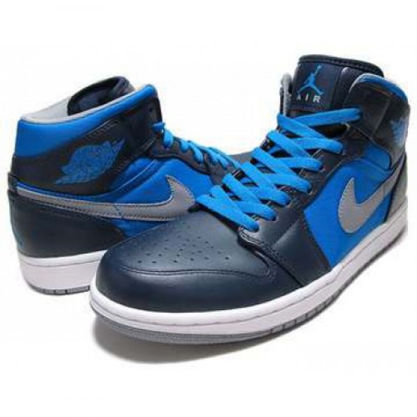 NIKE AIR JORDAN 1 PHAT obsidian/stealth-p.blu-wht ...