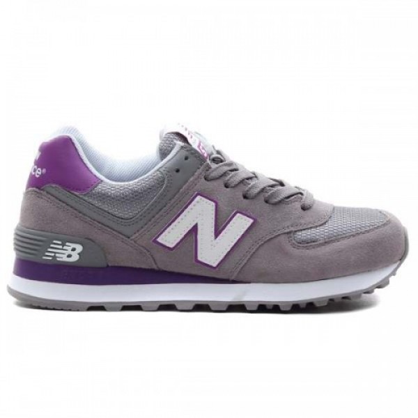 New Balance WL574 CPG (ニューバランス WL574 CPG) GREY/PURPLE wl574cpg  HOT100%保証品質