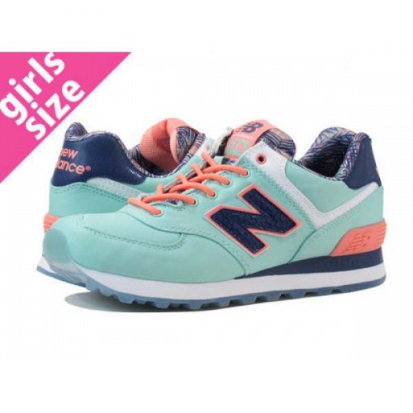 NEW BALANCE WL574IBL ニューバランス WL574IBL GREEN/ORANGE/DARK NAVY wl574ibl  人気商品おすすめ売れ筋商品
