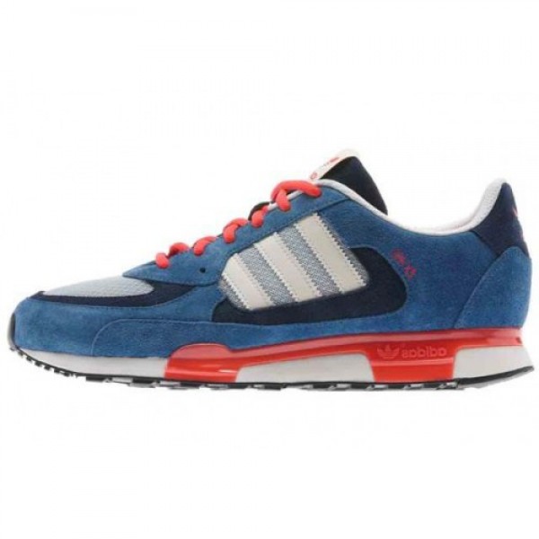 adidas ZX850 ブルー/オレンジ/グレイ BLUE...
