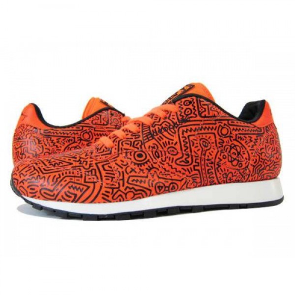Reebok CLASSIC LEATHER LUX 【Keith Haring】 リ�...