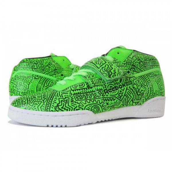 Reebok WORKOUT MID STRAP INT KH 【Keith Haring】...