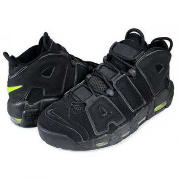 NIKE AIR MORE UPTEMPO "Black Volt Pack" blk/blk-volt 414962-013