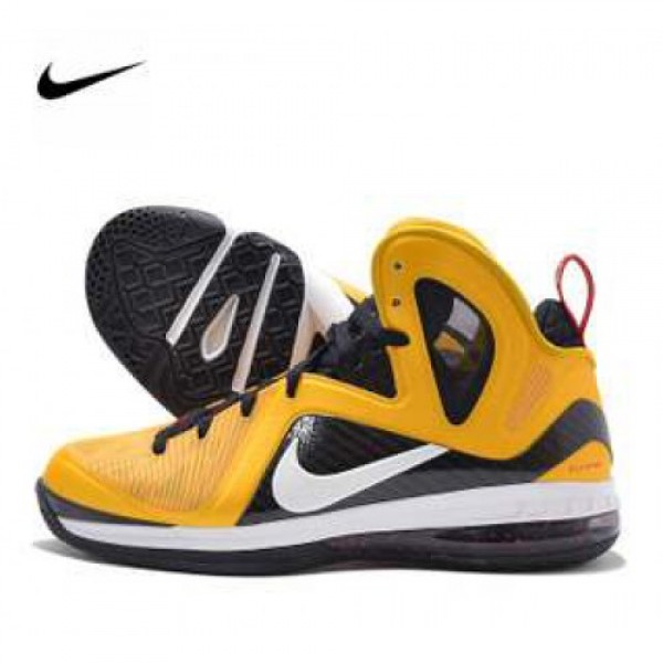 NIKE LEBRON 9 P.S.ELITE "Yellow Cab" 【ナイキ レブロン 9 P.S. エリート】 v.maize/blk-wht 516958-700