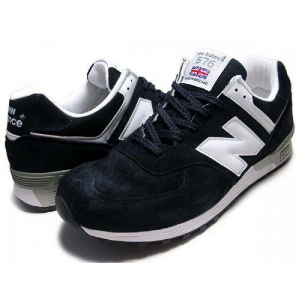 NEW BALANCE Made in England DARK NAVY/WHITE (M576D...