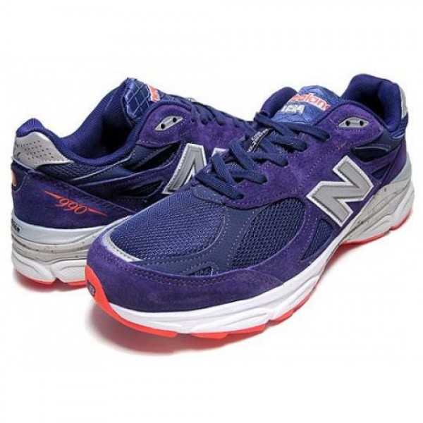 ニューバランス W990 BOS3 D ワイズ PURPLE パープル NEW BALANCE W990 bos3 D width (W990BOS3)