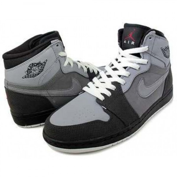 NIKE AIR JORDAN 1 RETRO HI stealth/t.red-l.graphite-charcoal  332550-004