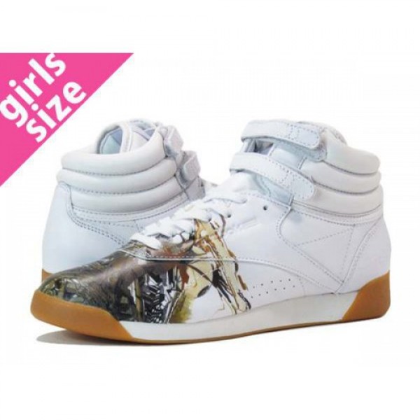 【大人気の女の子サイズ♪】 Reebok FREE STYLE HI INT R12 【MONSTER】【CITY CLASSICS PARIS】 リーボック フリースタイル ハイ INT R12 WHITE v54908 人気商品おすすめ売れ筋商品