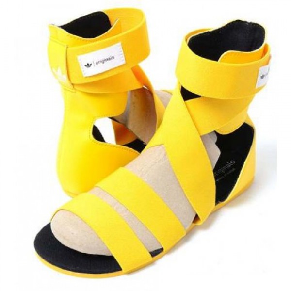 アディダス adidas グラディエーター サンダル シューズ イエロー adidas MESOA YELOW (V21966)