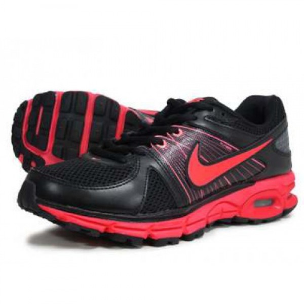 NIKE WMNS AIR MAX MOTO + 9 BLACK/SLR RD-MTLC DRK GRY-SLR R 454070-066