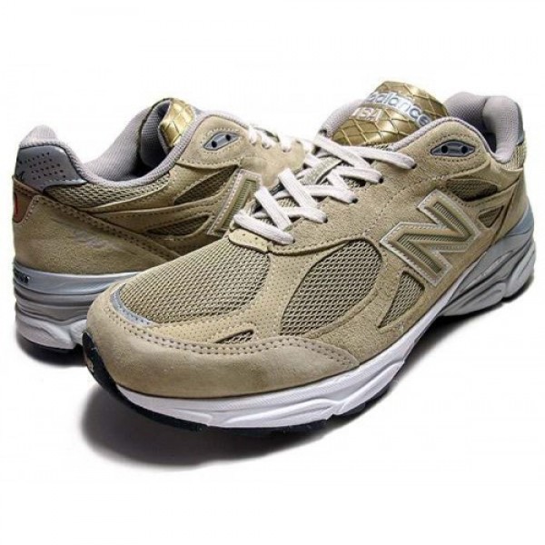 NEW BALANCE ニューバランス Dワイズ MADE IN USA ベージュ (M990BG3) 大好評超低価通販！