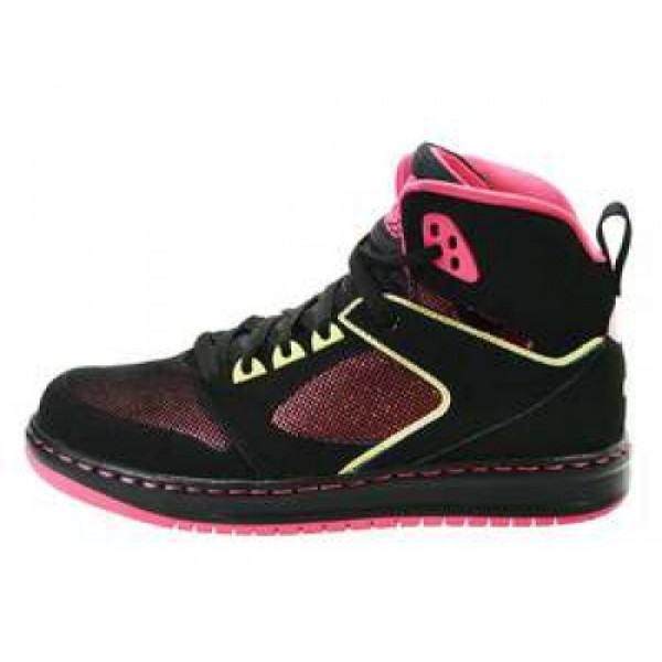 NIKE JORDAN SIXTY CLUB GS  ナイキ ジョーダン シックスティ クラブ GS  BLACK/FUSUION PINK/YELLOWfs2gm 555364-019