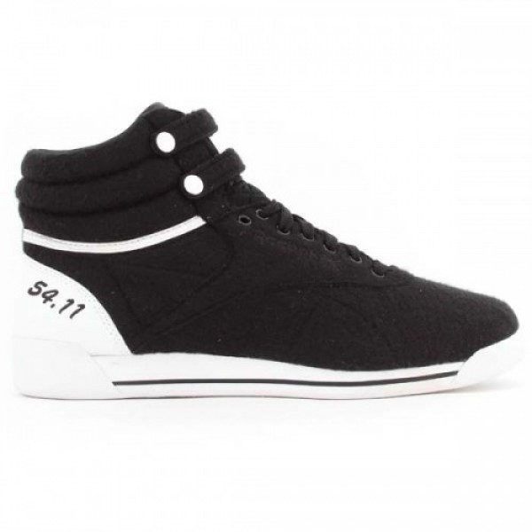 Reebok FREESTYLE HI INT BLACK/WHITE (リーボッ�...