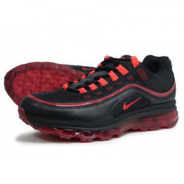 NIKE AIR MAX 24-7 BLACK/CHALLENGE RED-VRSTY RED 39...