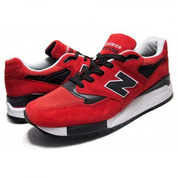 New Balance ニューバランスMade In U.S.A メイドイン USA 赤黒白 ワイズＤ (M998RO) セール商品正規取扱店